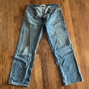 Mens blue jeans
